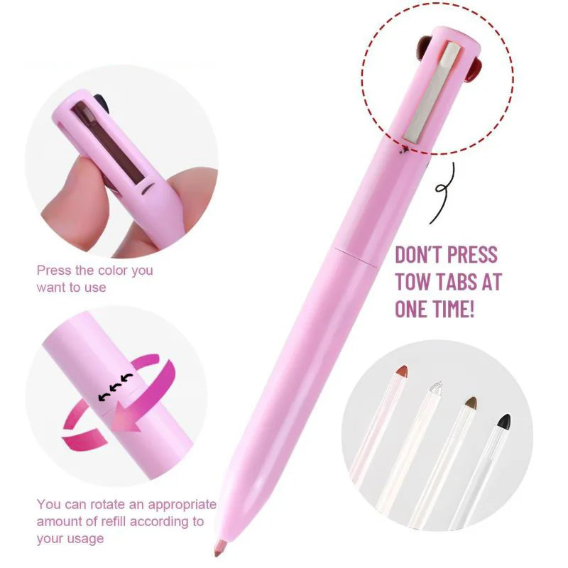 4 in 1 Multi-Function Makeup Pen