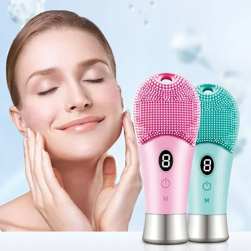 9-Gear Electric Skin Scrubber Facial Brush