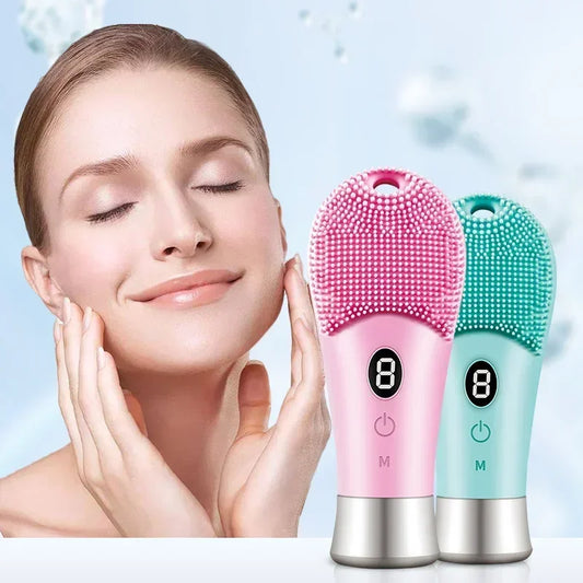 9-Gear Electric Skin Scrubber Facial Brush